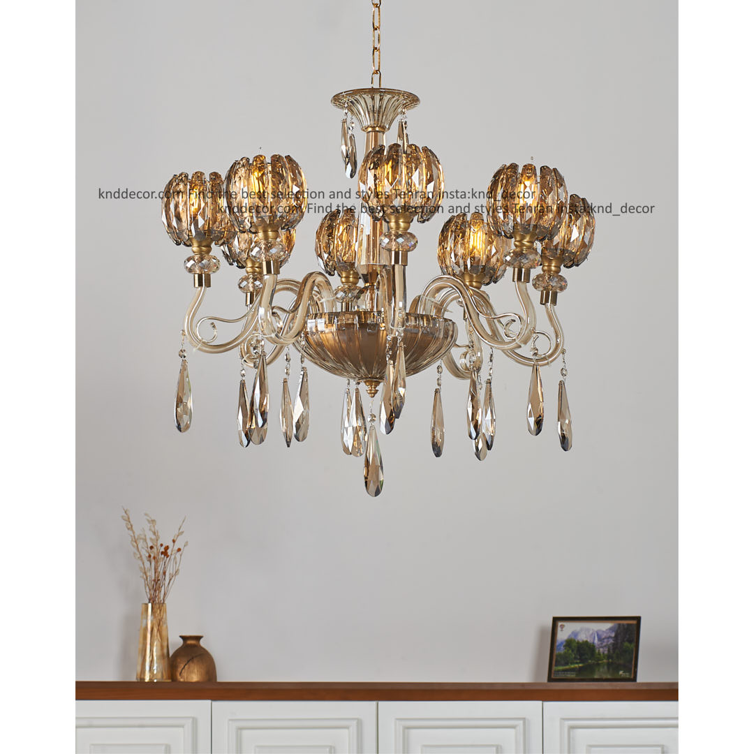 Crystal neoclassical Chandelier